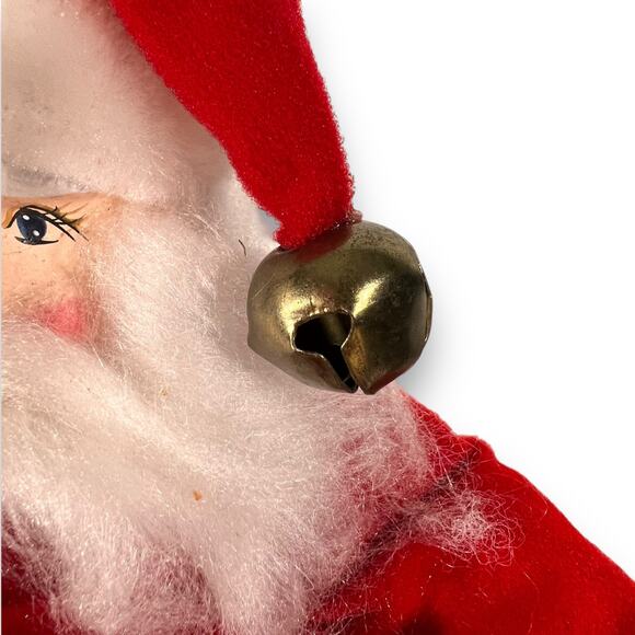 Vintage Santa Claus Figurine Red Suit Toys 13” Christmas - Picture 3 of 7